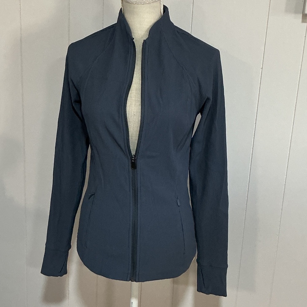 Athleta Dark Blue Utility Jacket